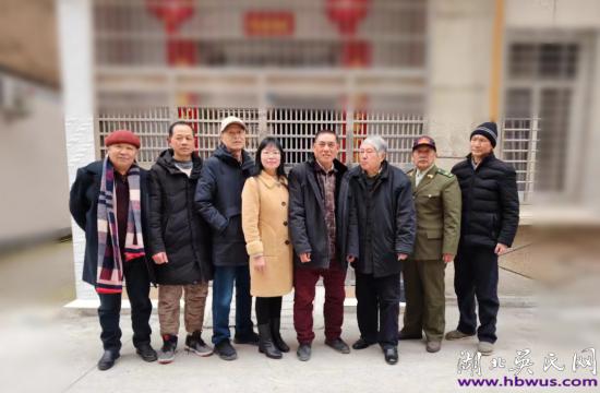 吳光榮、吳大爽等蒞訪吳大升先生