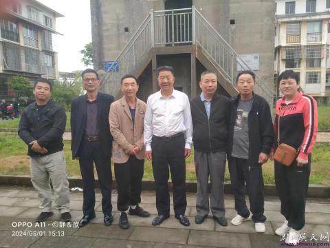 吳合林會長一行人應邀赴四川走訪慶余堂吳氏宗親