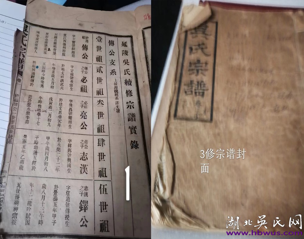 漢川傳公系吳氏宗譜