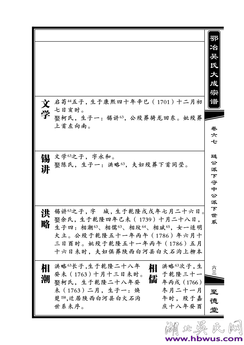 陜西省白河縣柳木溝吳氏尋根成功 陜西省白河縣柳木溝吳氏尋根成功