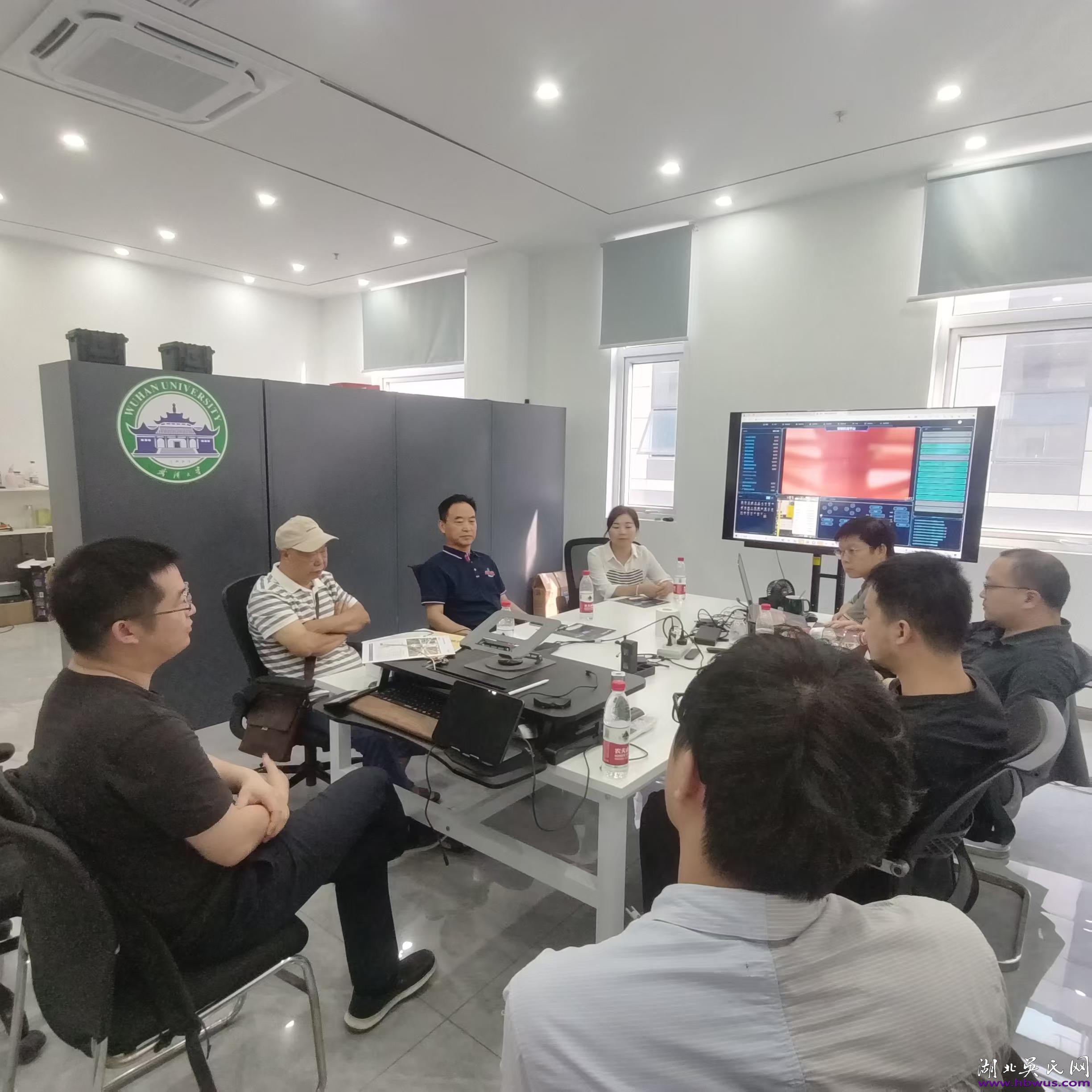 參訪武漢匯卓航科技公司 參訪武漢匯卓航科技公司